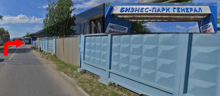 схема проезда