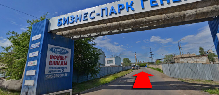 схема проезда